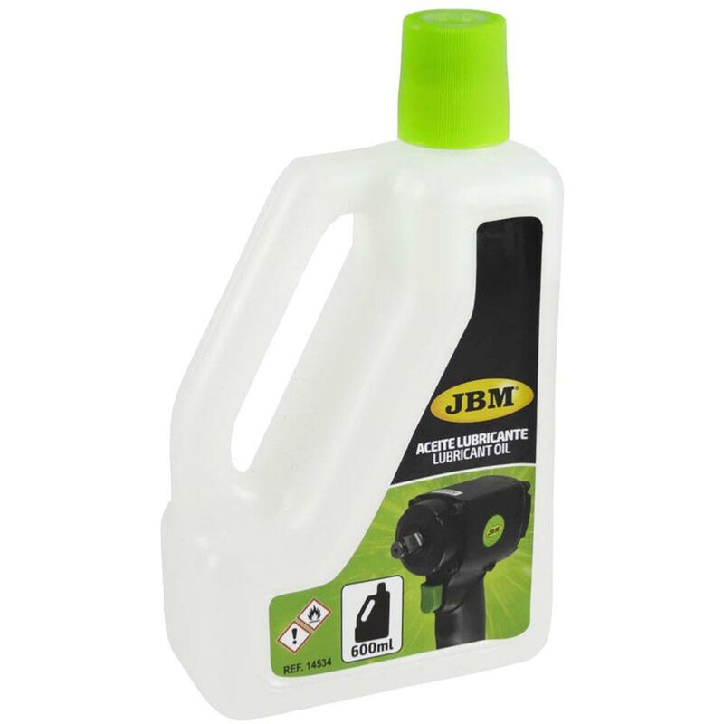 JBM - huile lubrifiant pour outils pneumatiques - bidon 600 ml