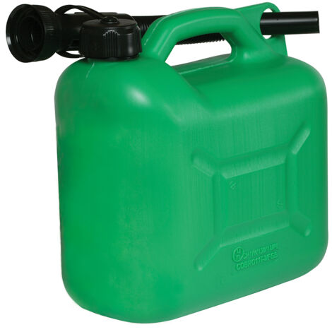 Bidon à carburant plastique - 5 L Vert