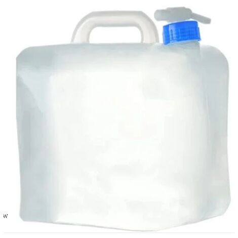 Bidon d'eau pliable avec robinet et poignée, 10 litres - PEARL