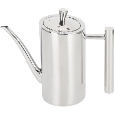 Bidon à huile en acier inoxydable 0,5L - Récipient étanche et anti-poussière pour cuisine