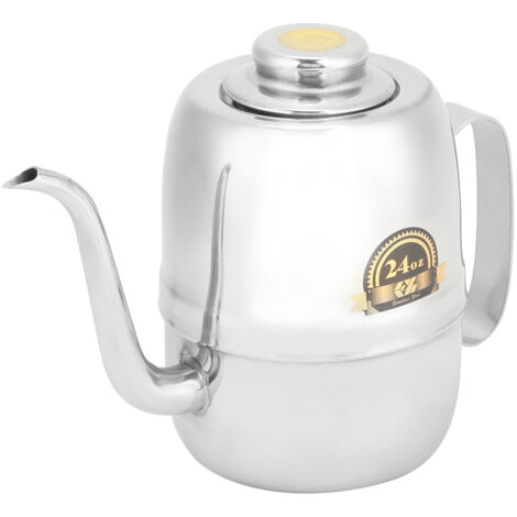 Bidon à Huile en Acier Inoxydable 24oz pour Cuisine Maison Restaurant - Dispenseur Vinaigre et Assaisonnements
