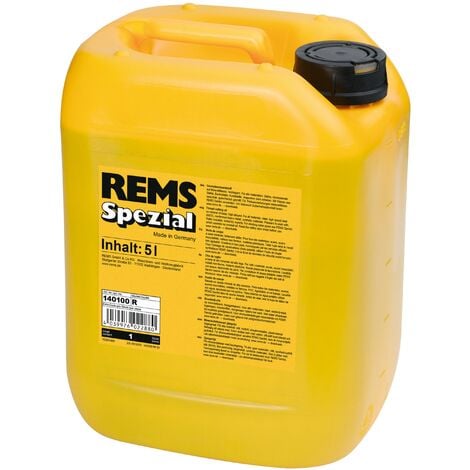 REMS MAQUINAS PARA COBRE Aceite de roscar SPEZIAL 5 L - REMS