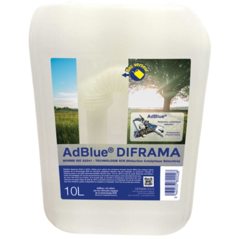 Bidon Adblue Diframa avec bec verseur 10L