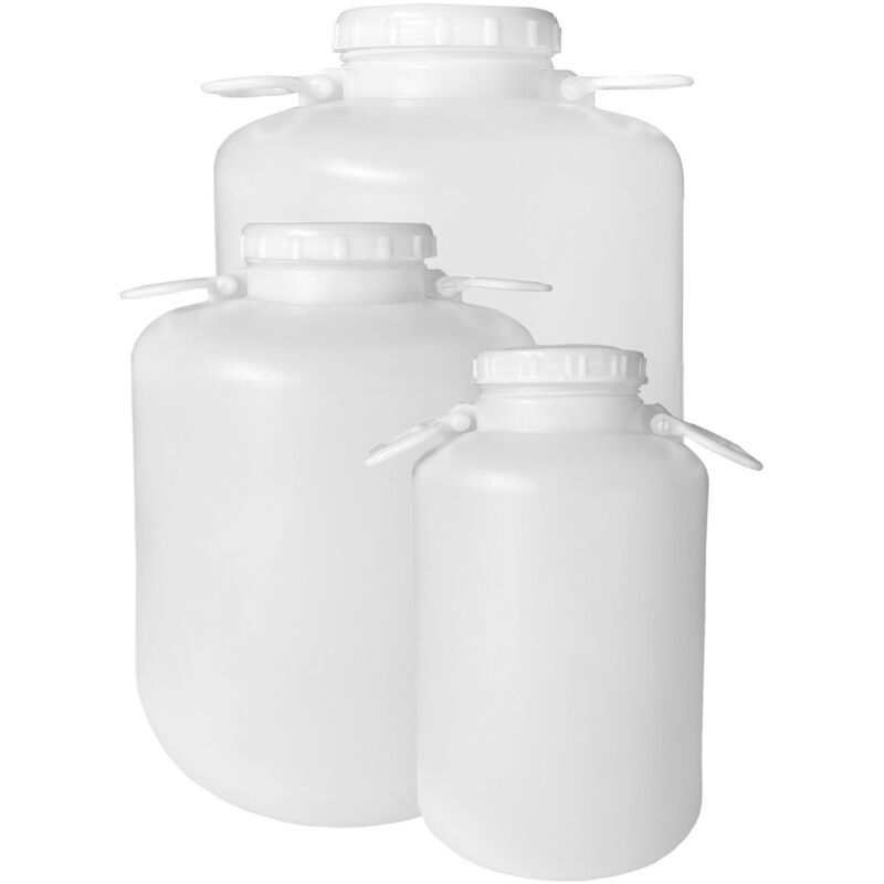 

Jardin202 - Bidón Alimentario boca ancha con asas, especial para Almacenar Líquidos. - 25