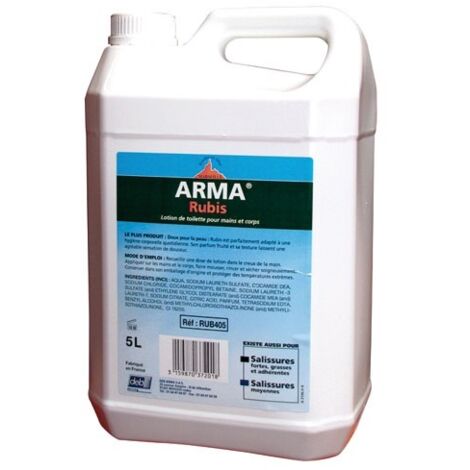 DEB ARMA Bidon Arma rubis 5 Litres