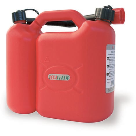 Bidón combinado combustible y aceite homologado