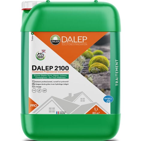 Bidon de 5L fongicide 2100 professionnel (pour 80m²) - DALEP - 121005