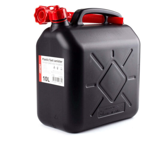 Bidon de carburant en plastique 10L AMIO-02888