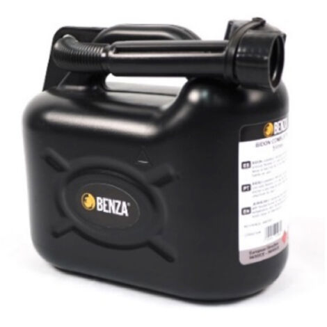 Bidón de Combustible Benza 5L Homologado con Tubo Flexible