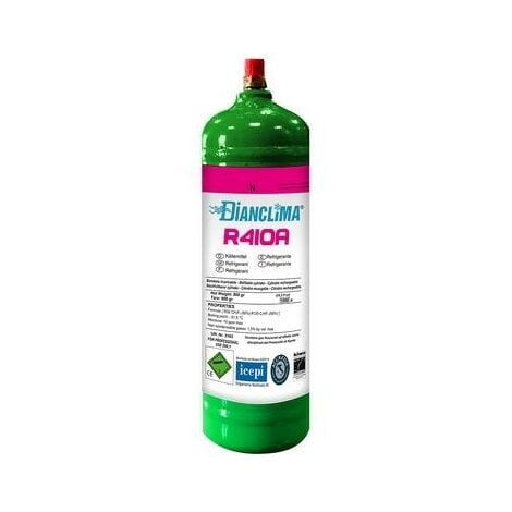 DIANFLEX Dianclima R410A bouteille de gaz rA frigA rant rechargeable 800 gr