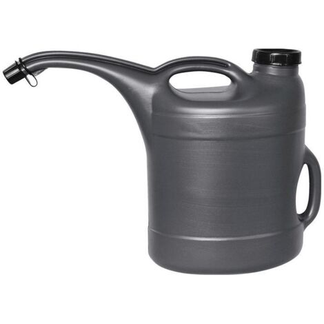 Bidon d'huile de chauffage 10 l en plastique – Conçu pour stockage sécurisé – Bouchon à vis sans joint – Hauteur 180 mm