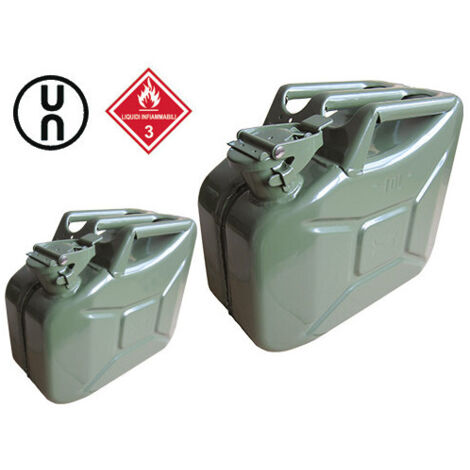 Bidón de metal de 5 L – compacto para líquidos técnicos