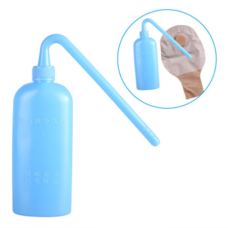 Bidon de Nettoyage 230ml pour Poche de Colostomie, Accessoire Portable et Pratique