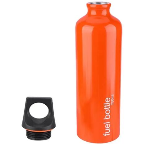Bidon d'essence en aluminium pour kérosène, alcool, diesel, huile, réchaud de camping à combustion pour pique-nique en extérieur, 530/750/1000 ml, réchauds de cuisine portables