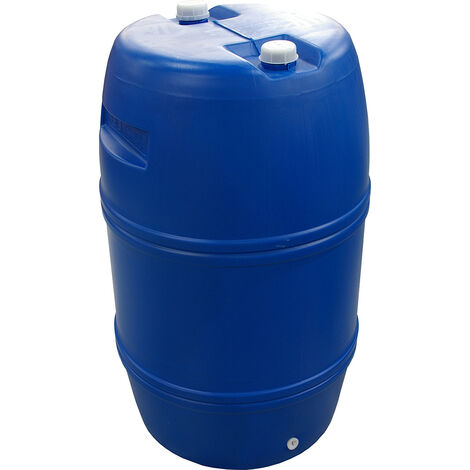 Bidón dos bocas - Azul - 230 l - Ø 57x98 cm