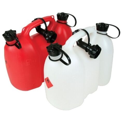 Bidon double essence/huile 5 l et 3  l