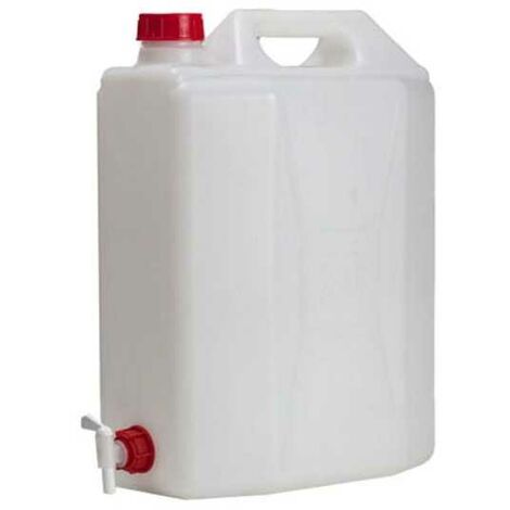 Bidon en plastique avec robinet L 10 Ics