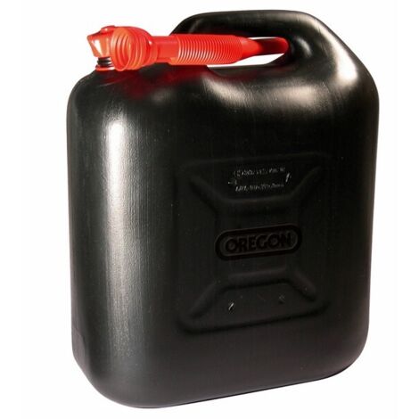 Bidon essence et huile Oregon 20 litres couleur noir