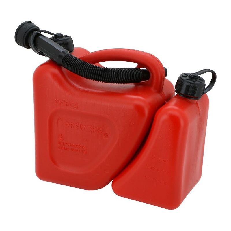 

Bidon gasolina CE 5+2 Lt Rojo