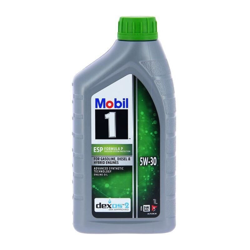 Bidon huile de moteur - MOBIL1 - 5W30 ESP Formula P - 1 L - 4 saisons