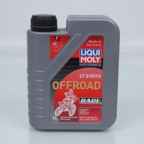 Bidon huile lubrifiant LIQUI MOLY Off Road Race 2T Synth 1L pour