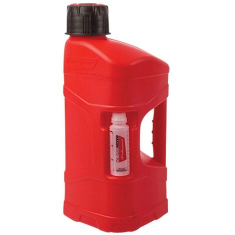Bidon jerrican plastique rouge 10L Polisport ProOctane avec