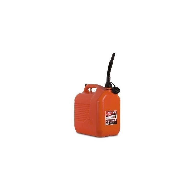 

Industrias Tayg - Bidon Trasvase Liquido Carburante 345X234X377Mm 20Lt Con Canula Plastico Rojo Tayg