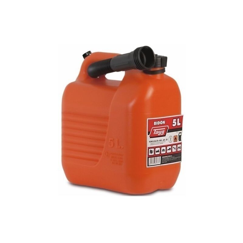 

Industrias Tayg - Bidon Trasvase Liquido Carburante 230X145X257Mm 5Lt Con Canula Plastico Rojo Tayg