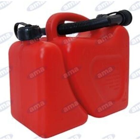 Bidon plastique à double usage capacité 5lt + 2,5lt AMA 79556