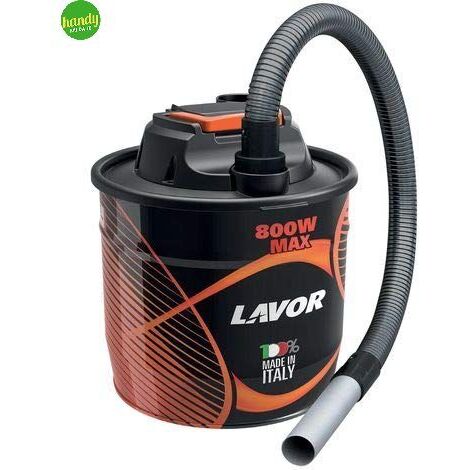 Bidone Aspiracenere 18 Lt Ashley 111 800W LAVOR - Funzione Soffiante