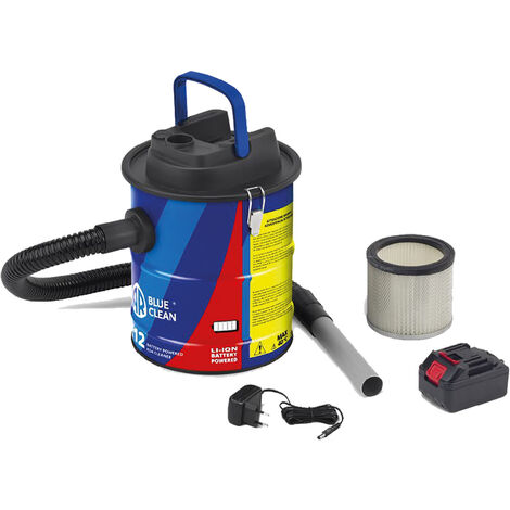 Bidone Aspiracenere A Batteria 'E 12B' Lt. 12