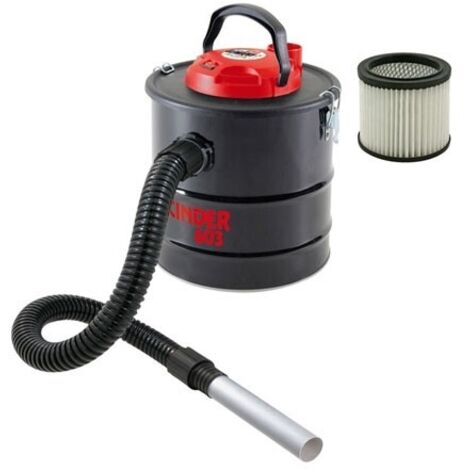Bidone aspiracenere aspira cenere 11 litri 800w cinder 603 valex