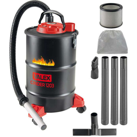 BIDONE ASPIRACENERE POLVERE 1200W 20Lt CINDER 1203 VALEX