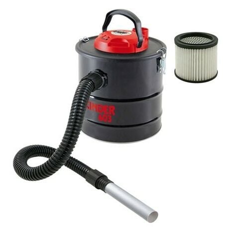 Bidone Aspiracenere Valex 11 Litri 800W Cinder 603 + Filtro Ricambio Omaggio