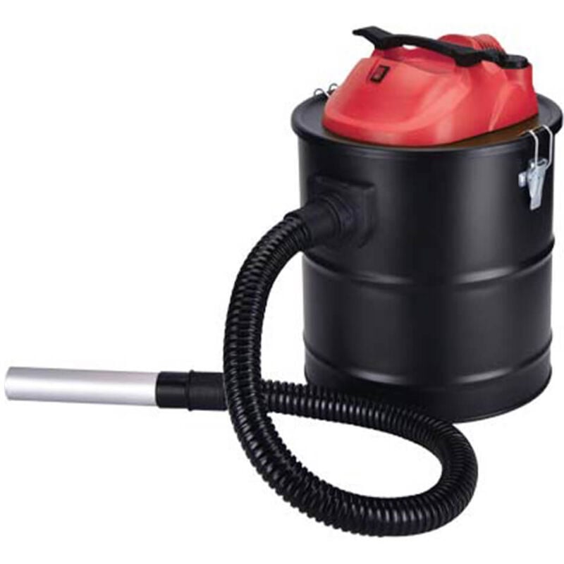 Bidone aspiracenere vesuvio evo 1200W lt.18 in acciaio - Domus