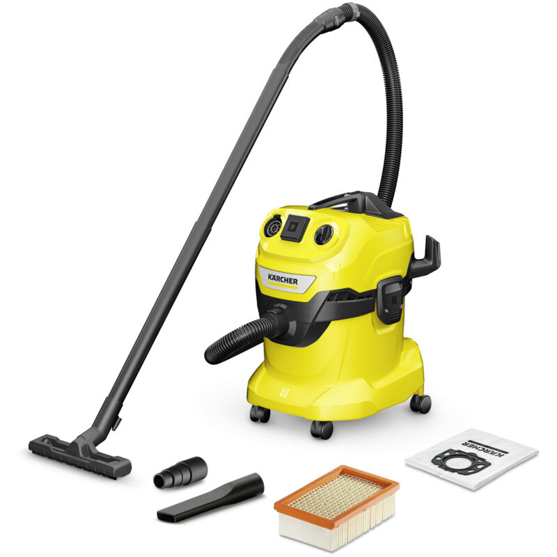 Image of Aspiratore Karcher wd 4 Bidone Aspiratutto solidi liquidi