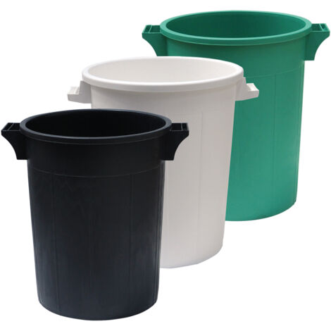 Bidone immondizia 53x66 cm bianco senza coperchio