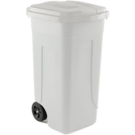 Bidone immondizia 80 lt grigio/verde