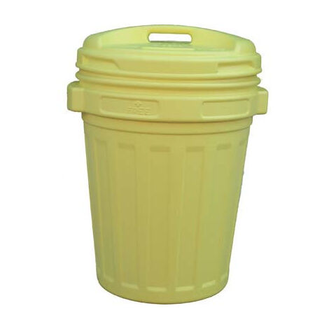 Bidone con coperchio a vite lt.70
