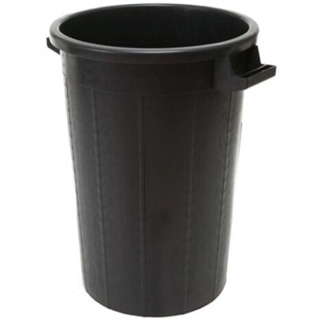 BIDONE IN PLASTICA SENZA COPERCHIO Lt. 75  Diam. 44 cm  h. 63 cm