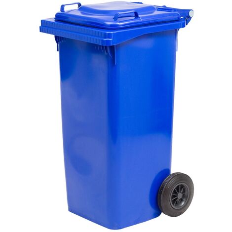 Bidone per raccolta differenziata 240Lt ICS -  Blue