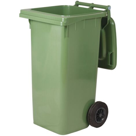 Bidone per raccolta differenziata 240Lt ICS -  Green