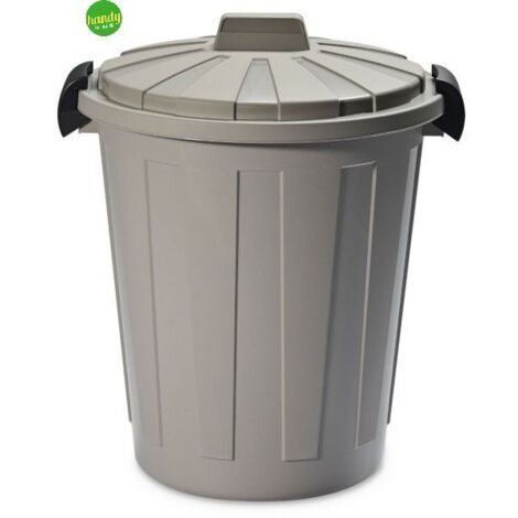 Bidone Plastmeccanica ladybin colore tortora 45 lt