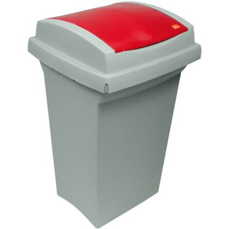 Bidone Recycling        50 Rosso   43X39 H 68  Ics