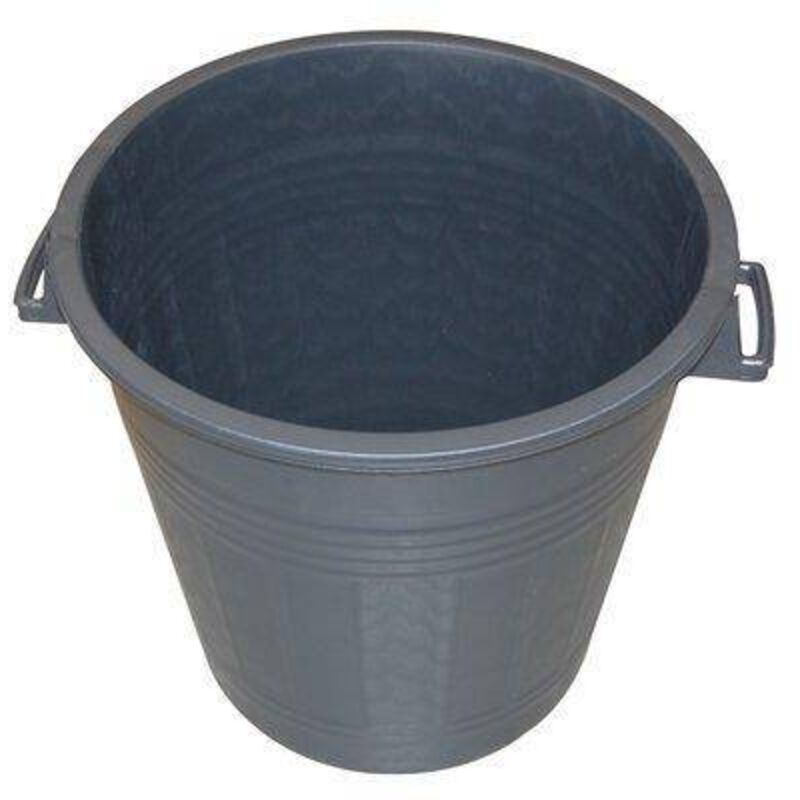 Bigoncio Fondo Vivo Nero Stefanplast Nero Lt 100 Cm 52x65