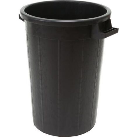 BIDONE X RIFIUTI NERO LT.100 CM 53X66 MAURER