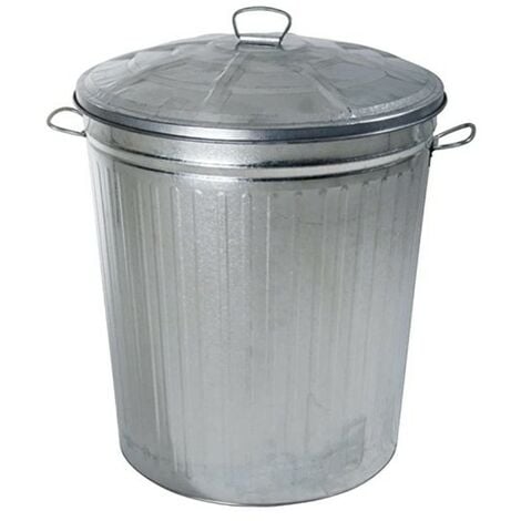 Bidone Zincato 35l