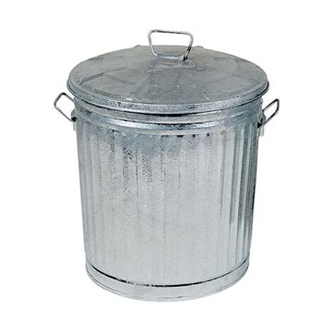 Bidone Zincato 62l