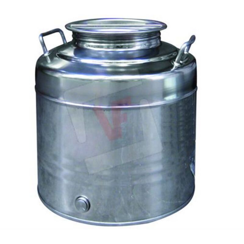 Fustino Graffato Maffei Inox Lt 15 1 Pezzo