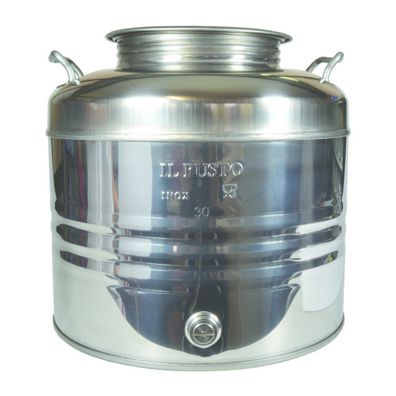 Bidone Fusto Per Olio Con Rubinetto Da 25 Litri Giara Damigiana In - Foto 9